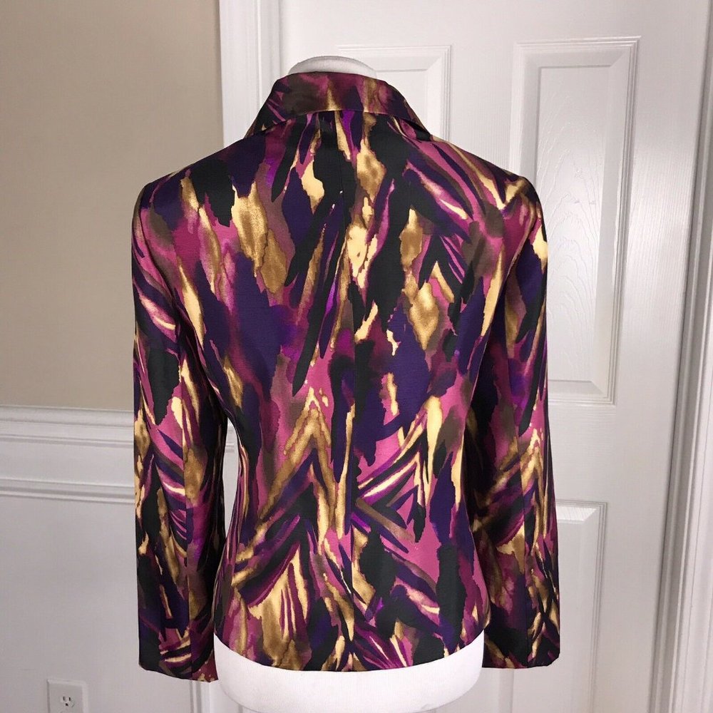 Kasper Single Breasted Polyester Lined Blazer - image 3